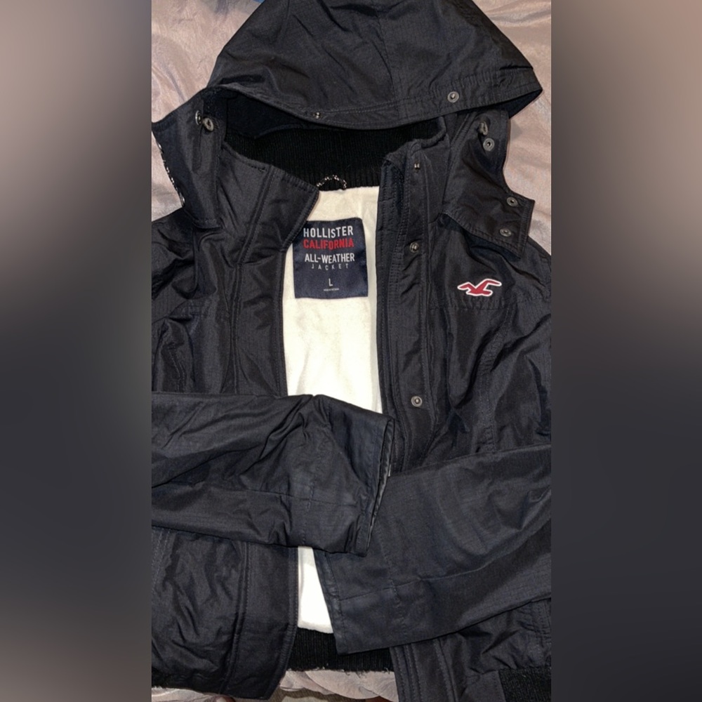 Black Hollister Jacket